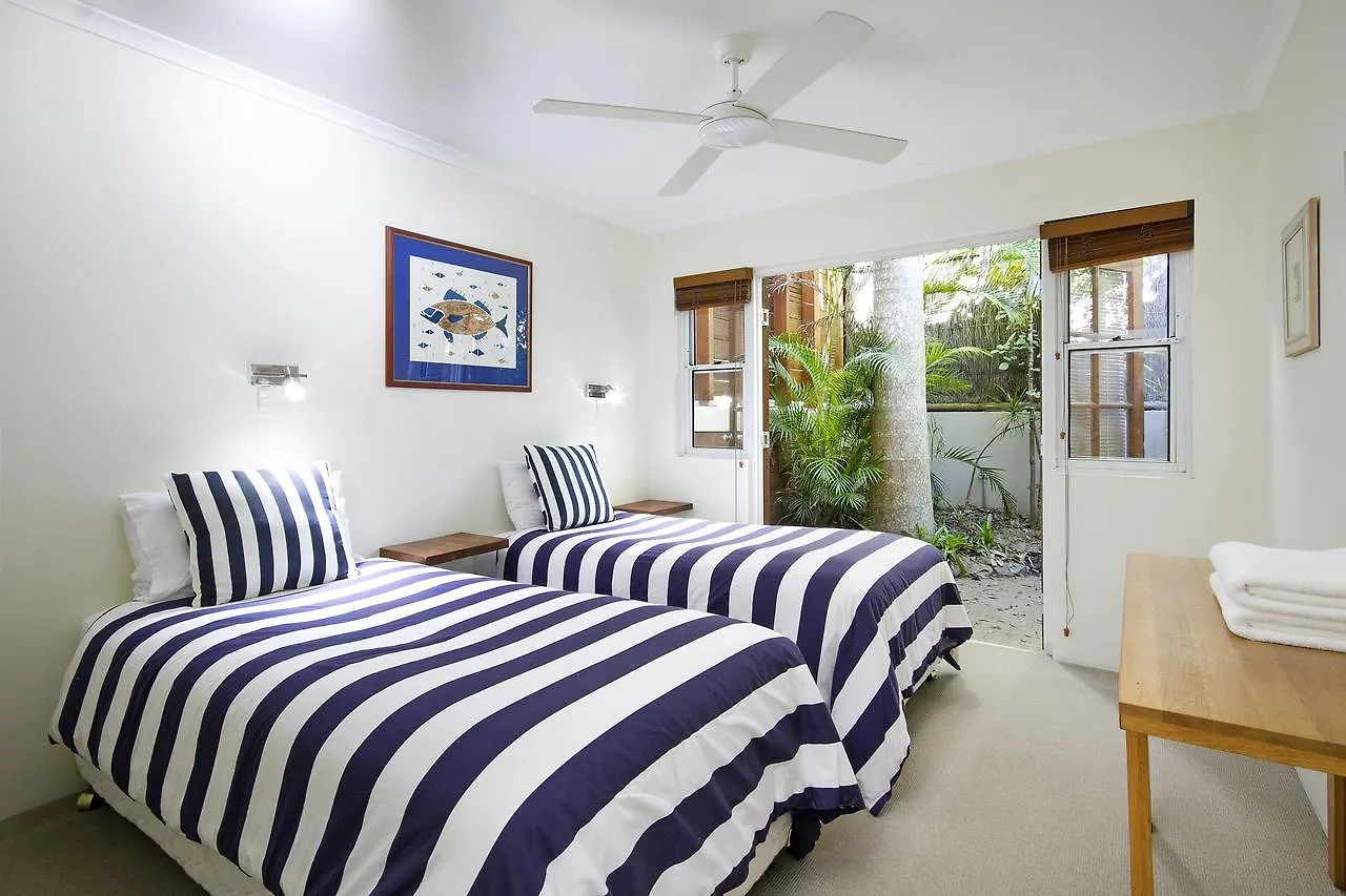 Courtyard Charm, Ocean Views, Little Cove Noosa Heads